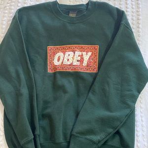 Obey crew neck